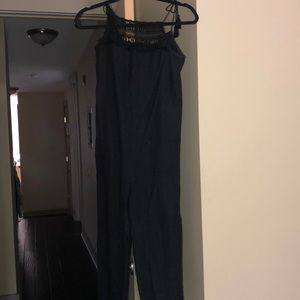 Madewell linen jumpsuit